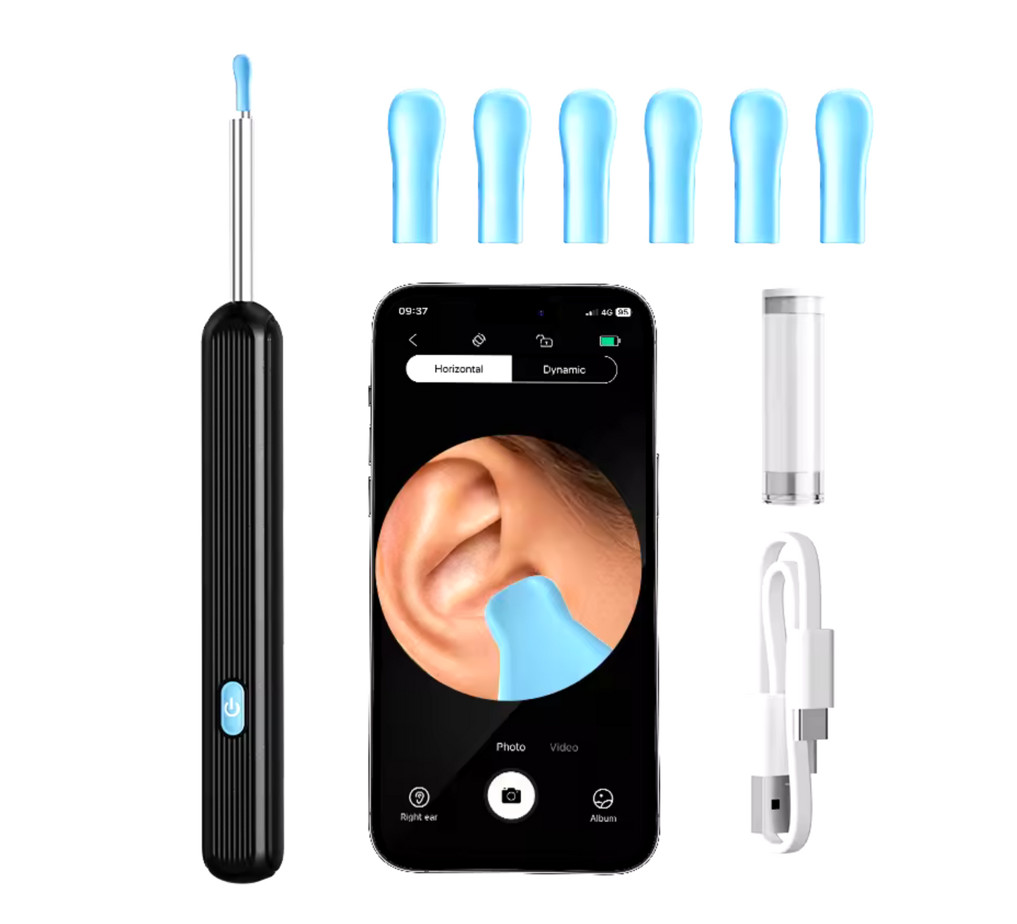 Outil de Nettoyage d’Oreilles Haute Précision