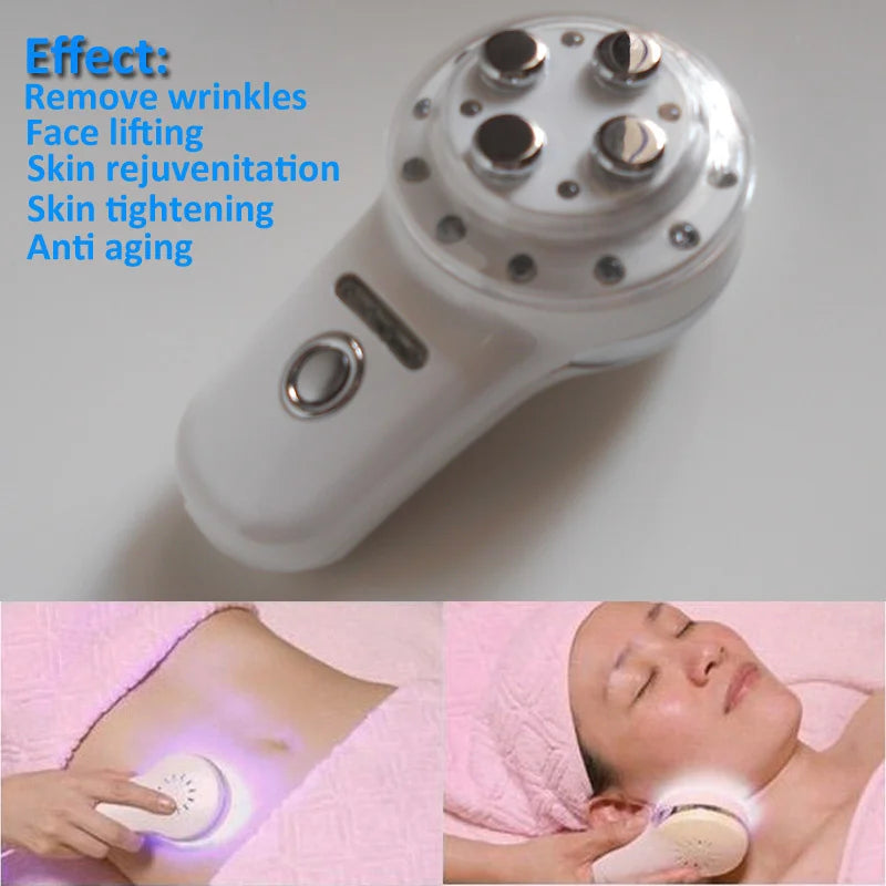 RF Radio Remove Wrinkle Skin Tightening Beauty Device Frequency Facial Massager