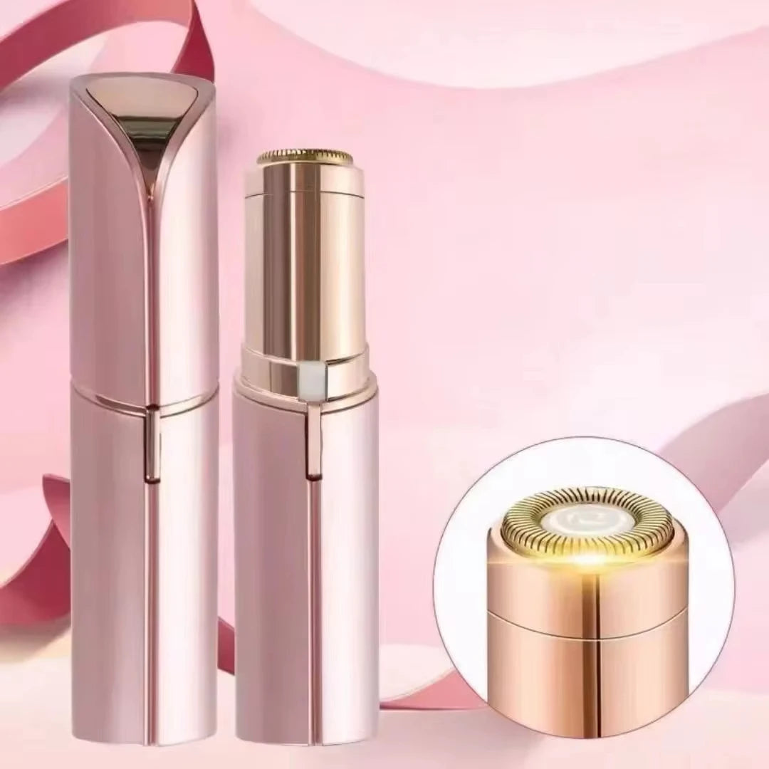 Portable Lipstick Shaped Women Electric Epilator Eyebrow